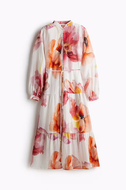 Oversized Crinkled Skirt