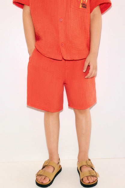 Breezy Days Kids Muslin Shorts