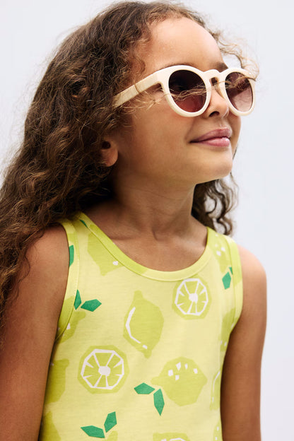 Kids Patterned Cotton Frock