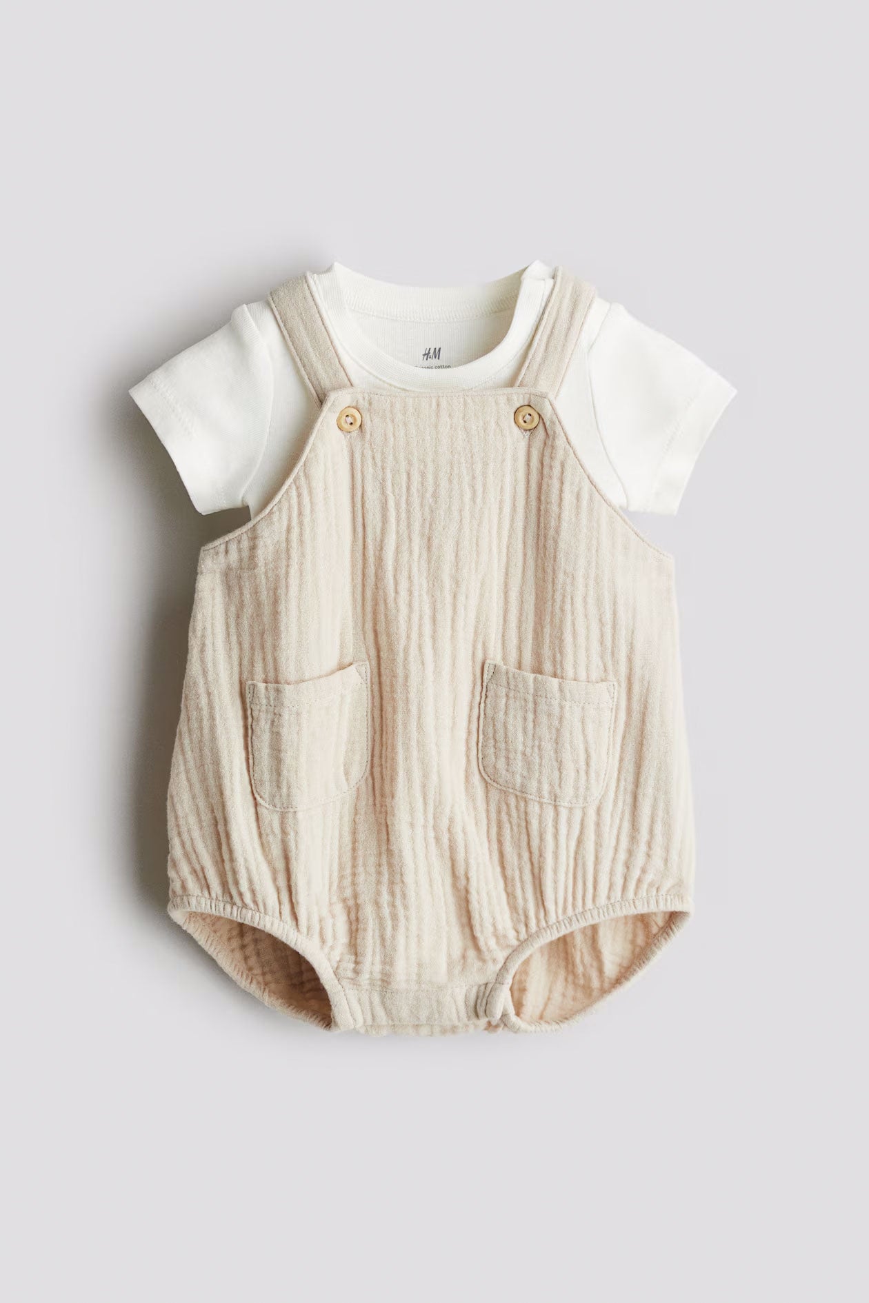 SnuggleNest Baby 2-Piece Cotton Set