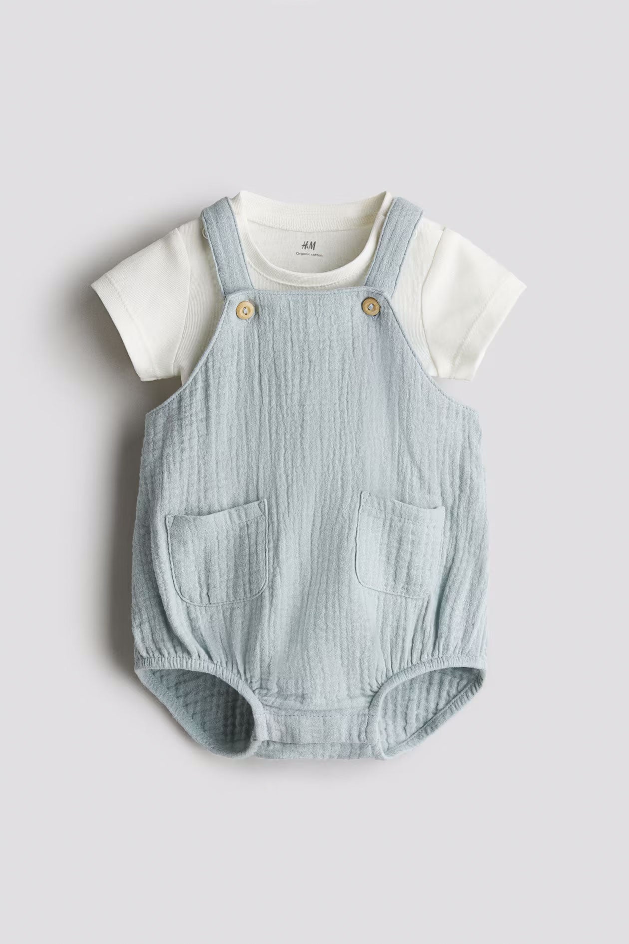 SnuggleNest Baby 2-Piece Cotton Set
