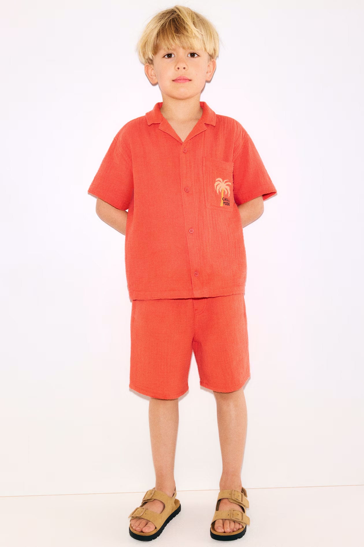 Breezy Days Kids Muslin Shorts