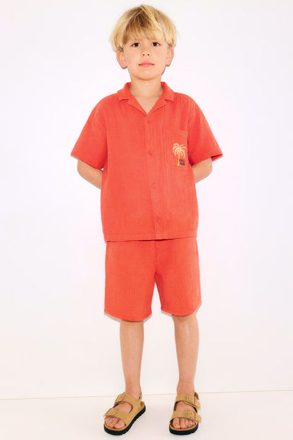 Breezy Days Kids Muslin Shorts